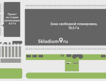 Вид территории. Сухой склад (+18) Склад Каспий Астраханская обл, Наримановский р-н, 50 000 м2 фото 2